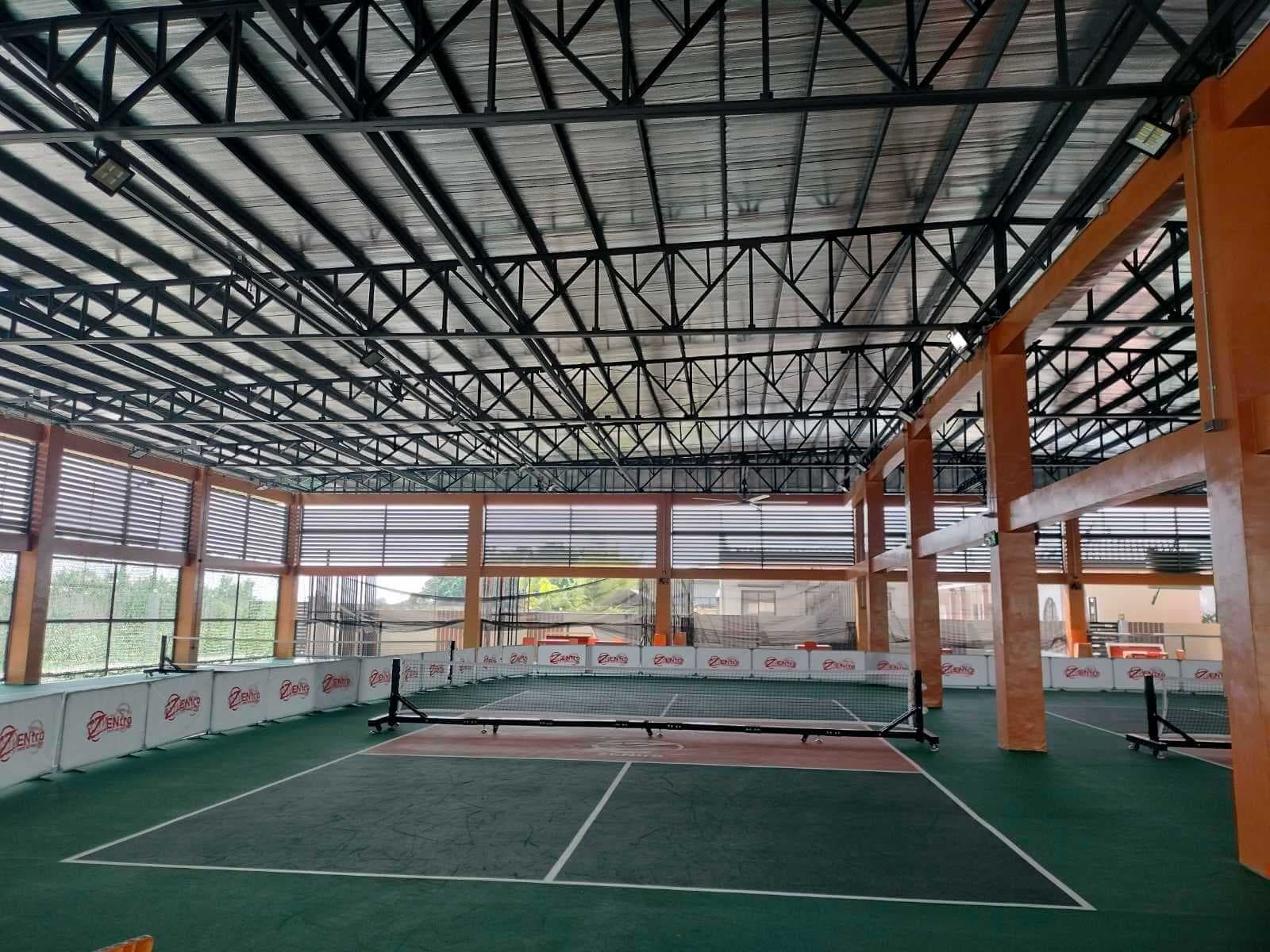 Community sports group playing together at ZENtro