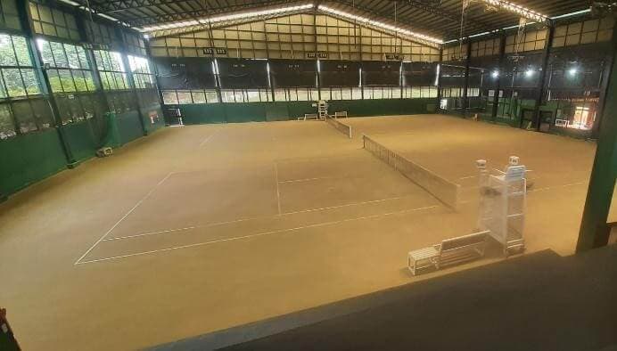 Tennis court at ZENtro Sports Complex